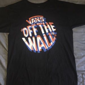 Black Vans “Off the Wall” Tee